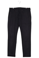 Pantalon droit Paul Smith Noir en Coton, taille M - Seconde Main