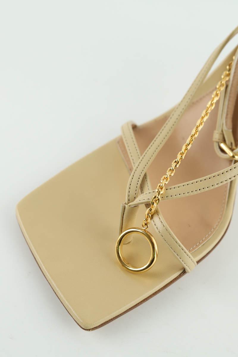 Talons Bottega Veneta  Beige