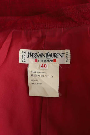Blazers Saint Laurent  Rouge