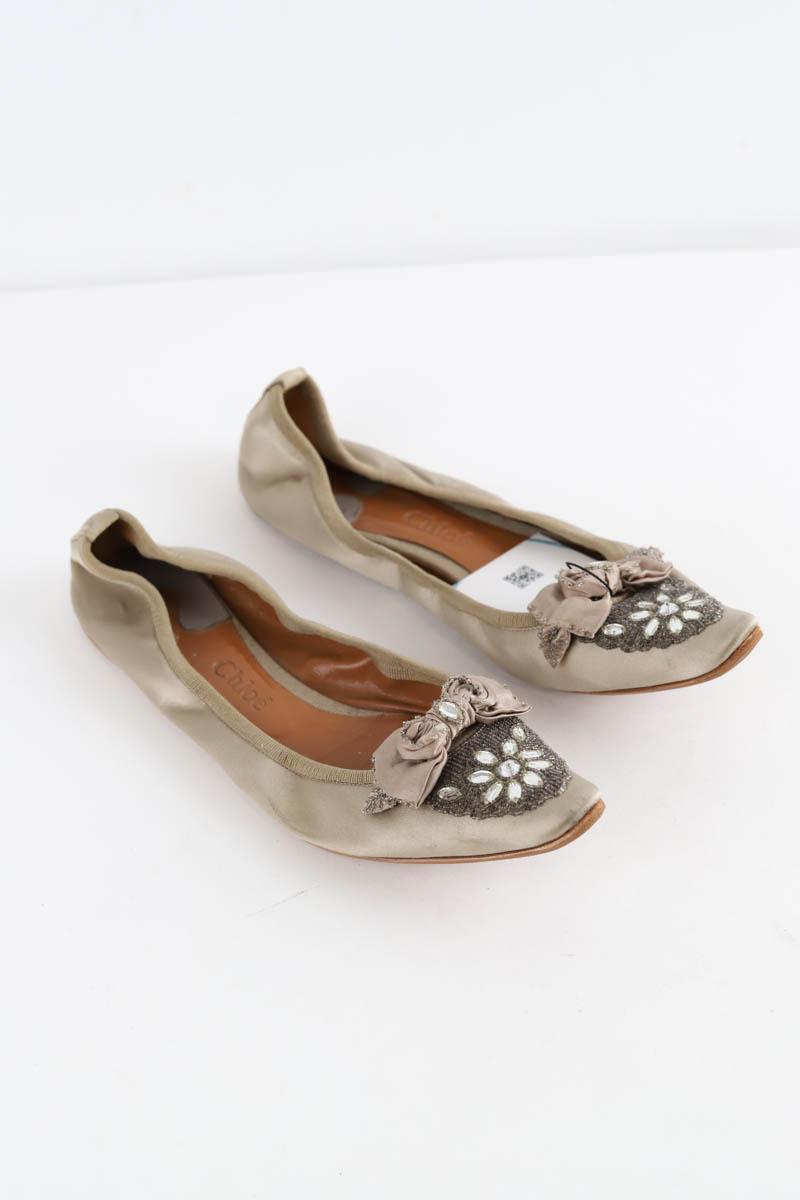 Ballerines Chloé  Beige