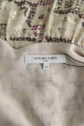 Mi-longueur Gerard Darel  Doré