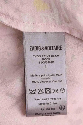Chemise Zadig & Voltaire Rose en Viscose