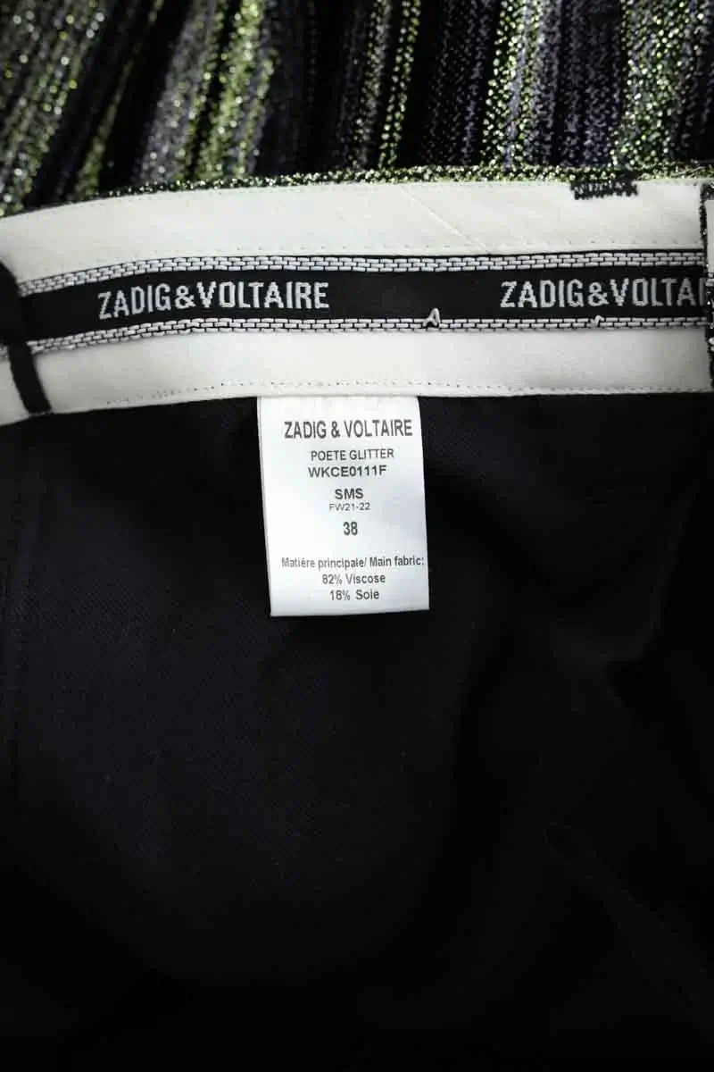 Pantalon droit Zadig & Voltaire  Multicolore