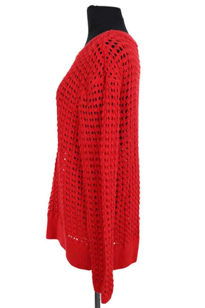 Pull Claudie Pierlot Rouge en Coton