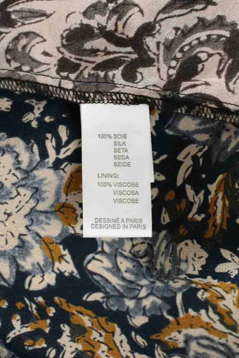 Mi-longueur Antik Batik  Bleu