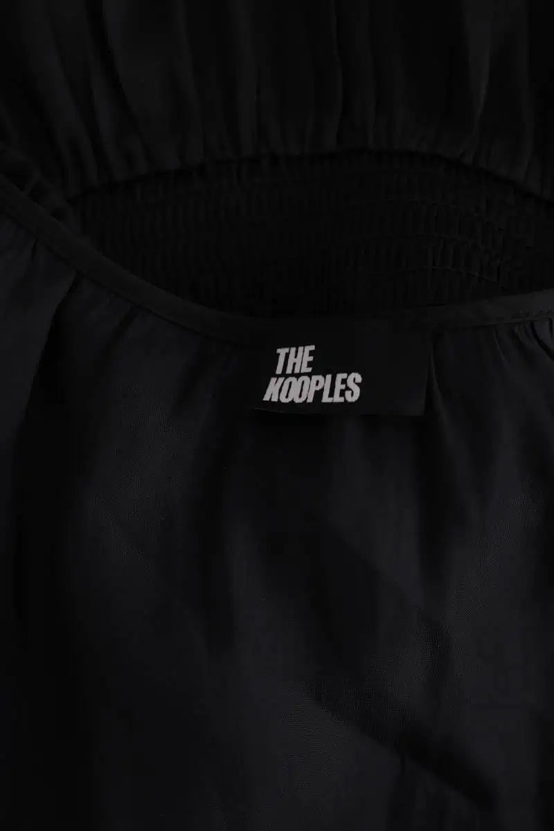 Robe The Kooples Noir en Synthétique
