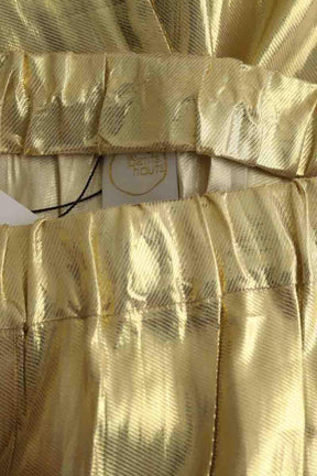 Pantalons Carot Des Petits Hauts  Doré