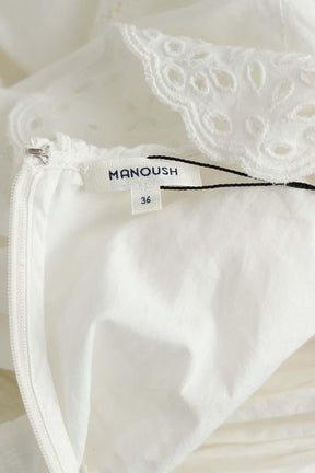 Mi-longueur Manoush  Blanc