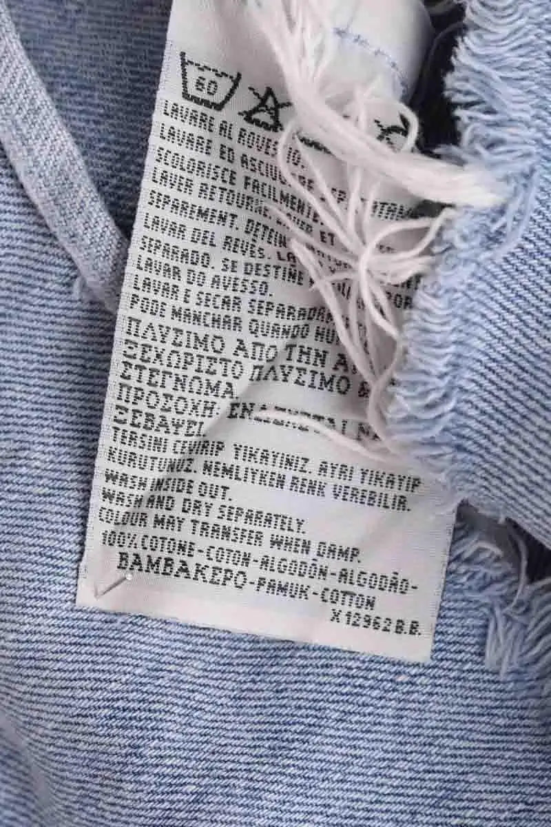Mini short Levi's Bleu en Coton