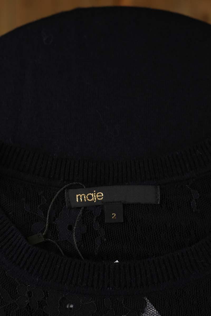 Top Maje  Noir