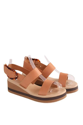 Sandales Ancient Greek Sandals Beige en Cuir