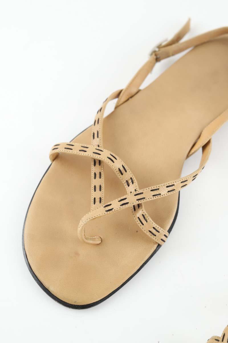 Sandales Hermès  Camel