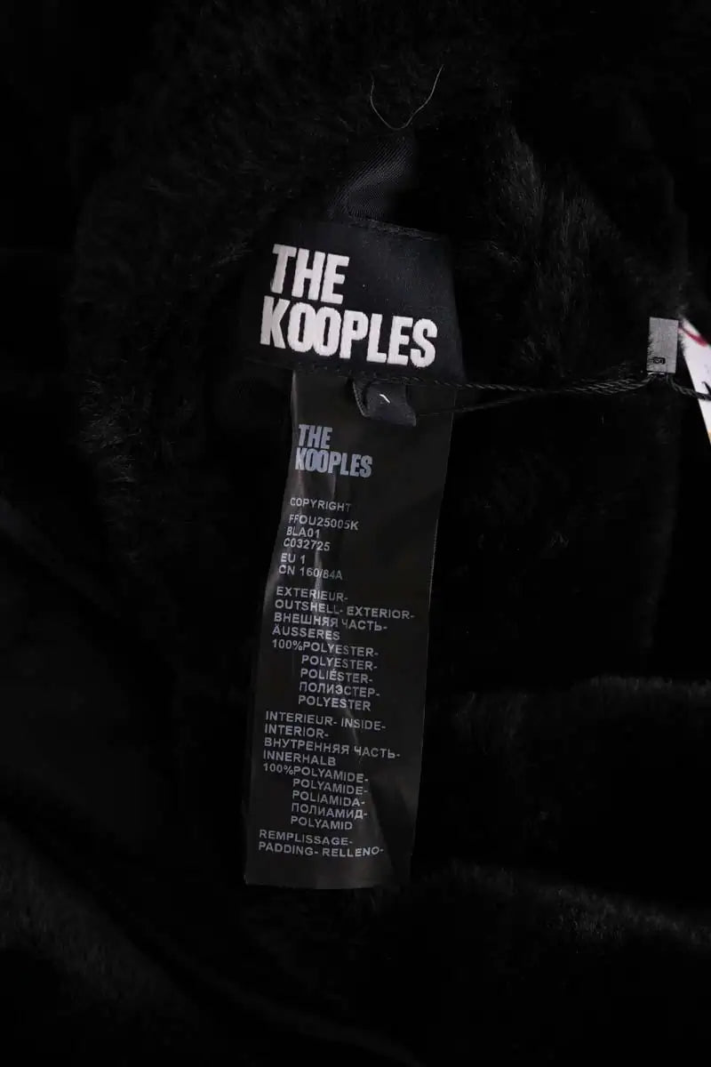 Manteau The Kooples Noir en Synthétique