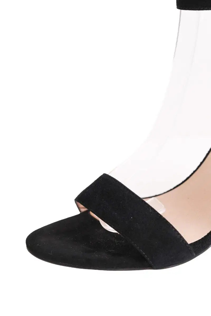 Sandales LK Bennett Fern Noir en Daim