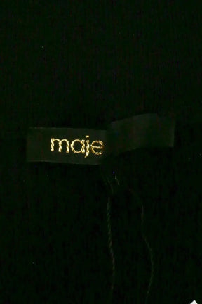 T-shirt Maje Noir en Viscose