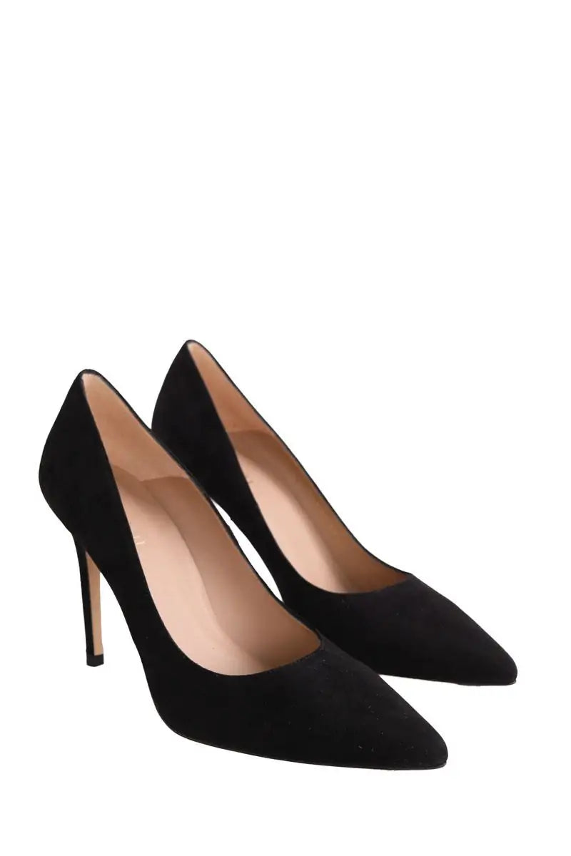 Talons LK Bennett Fern Noir en Daim