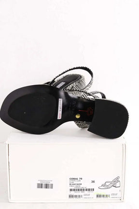 Sandales Free Lance Noir en Cuir