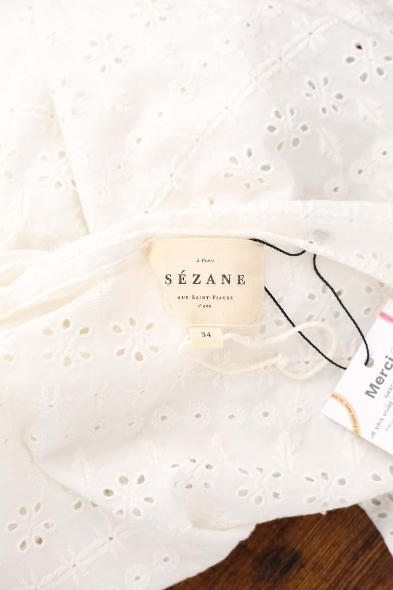 Top Sézane  Blanc