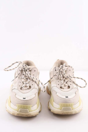 Baskets Balenciaga Triple S Blanc