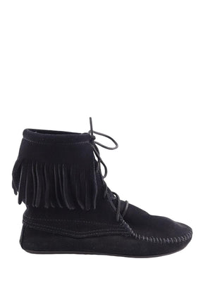 Bottes à lacets Minnetonka  Noir