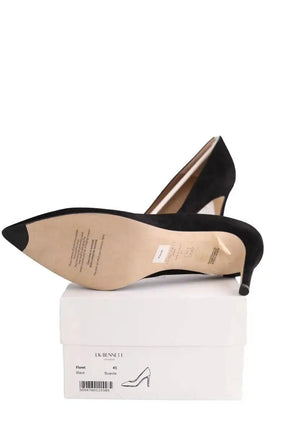 Talons LK Bennett Floret Noir en Daim
