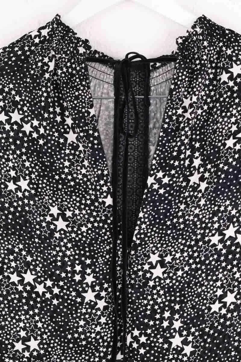 Robe Maje Noir en Viscose
