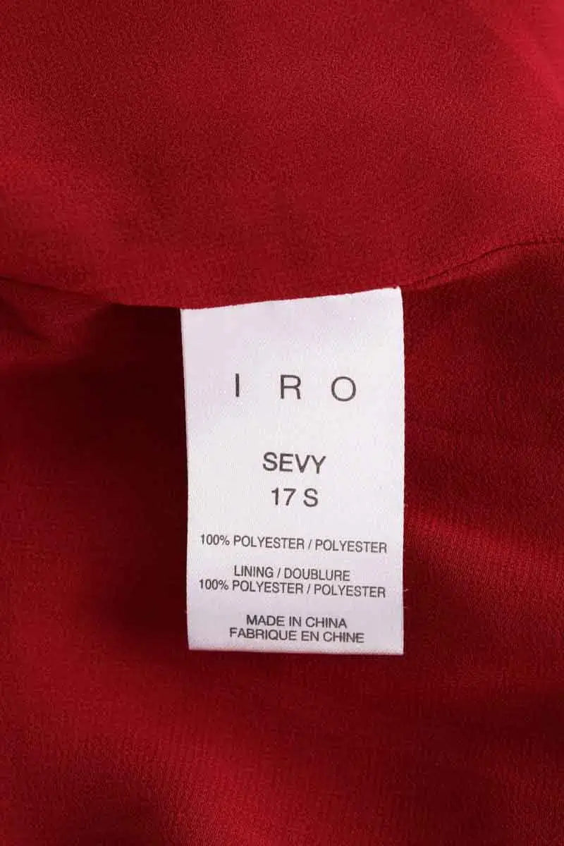 Mini jupe Iro Rouge en Synthétique