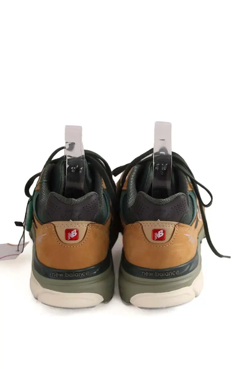 Baskets basses New Balance Camel en Tissu
