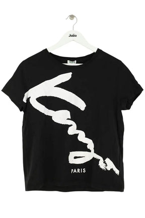T-shirt Kenzo Noir en Coton, taille M - Seconde Main