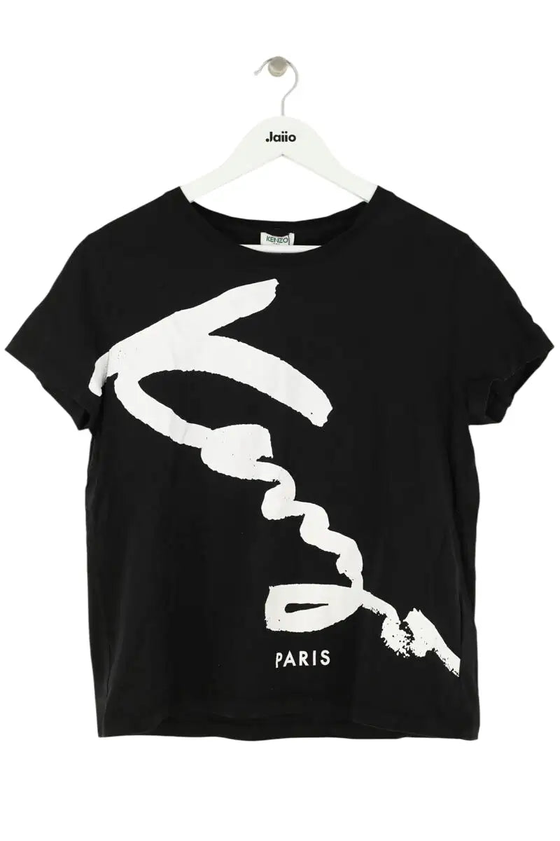 T-shirt Kenzo Noir en Coton, taille M - Seconde Main