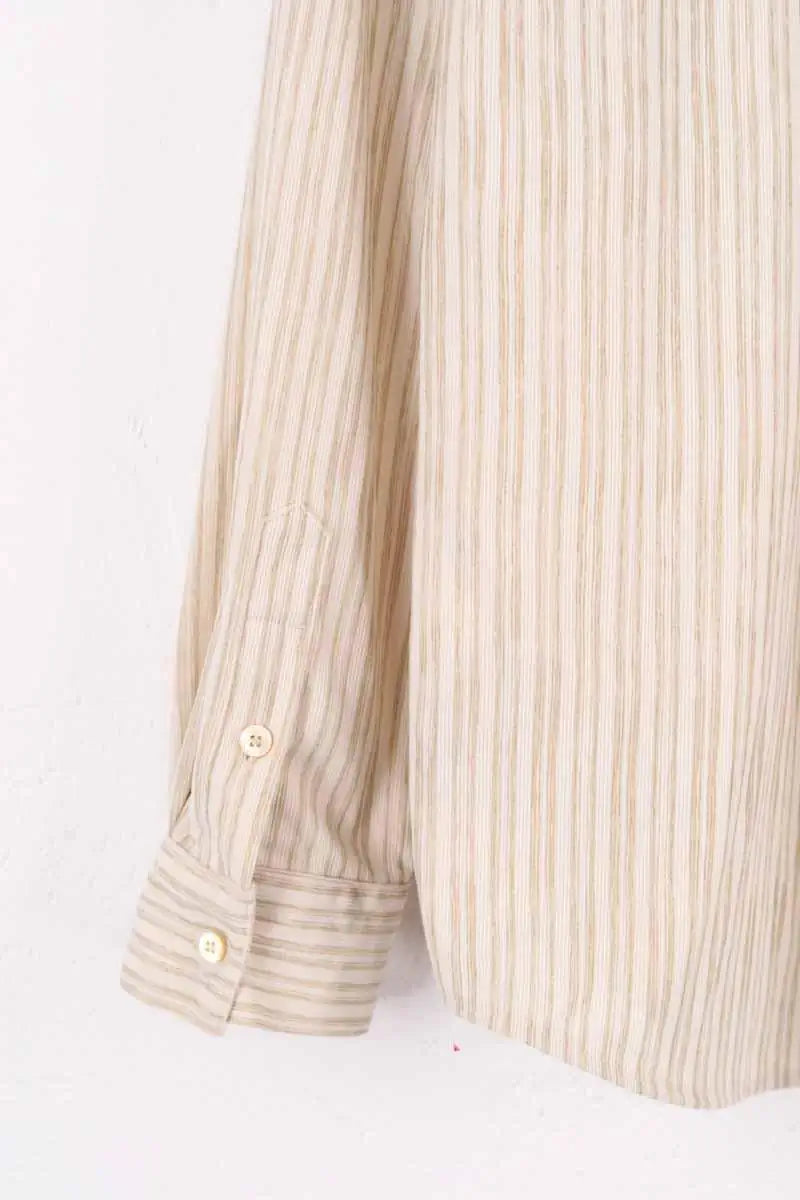 Chemise Mmic Beige en Synthétique