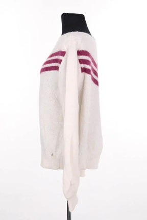 Pull Des Petits Hauts Blanc en Laine