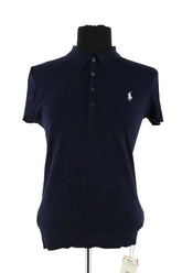 Polo Ralph Lauren Marine en Coton, taille M - Seconde Main