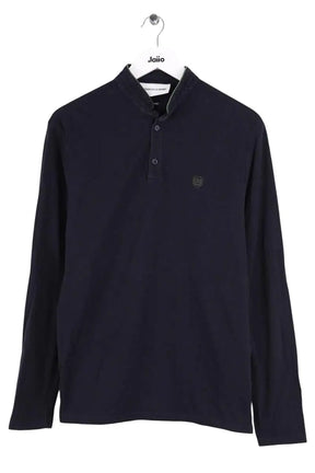 Polo The Kooples Bleu en Coton, taille S - Seconde Main