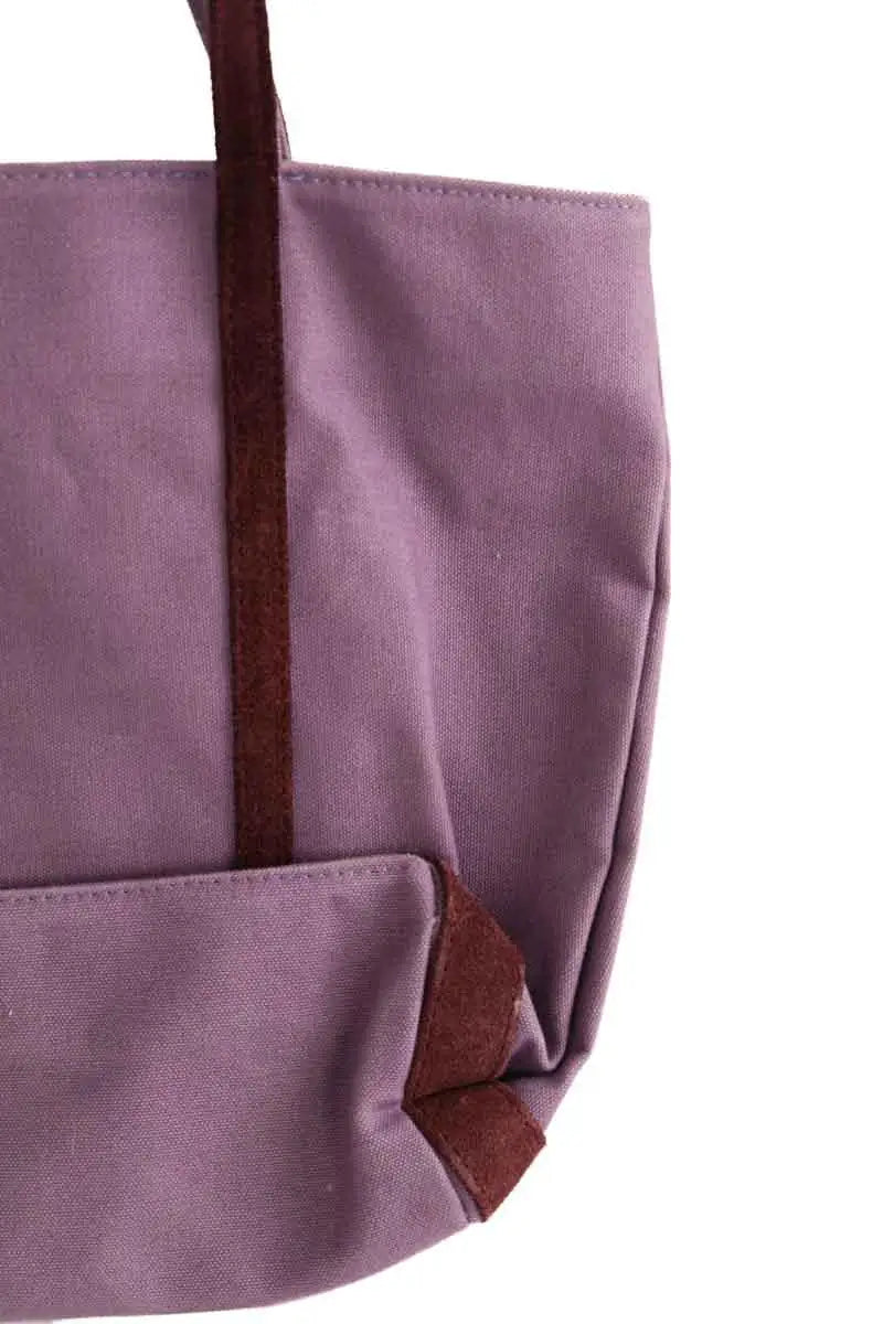 Cabas Vanessa Bruno Violet en Coton