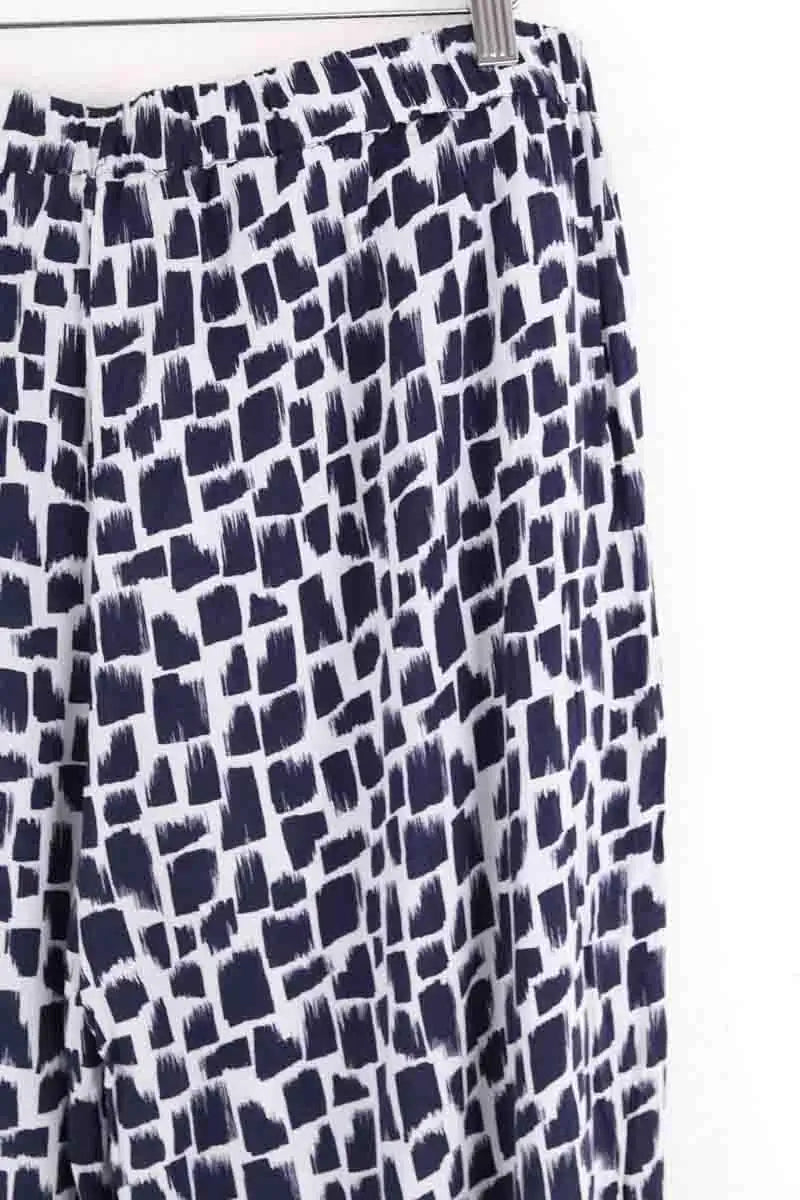 Pantalon Marina Rinaldi Marine en Coton