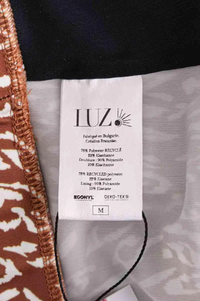 Brassière Luz Marron en Synthétique