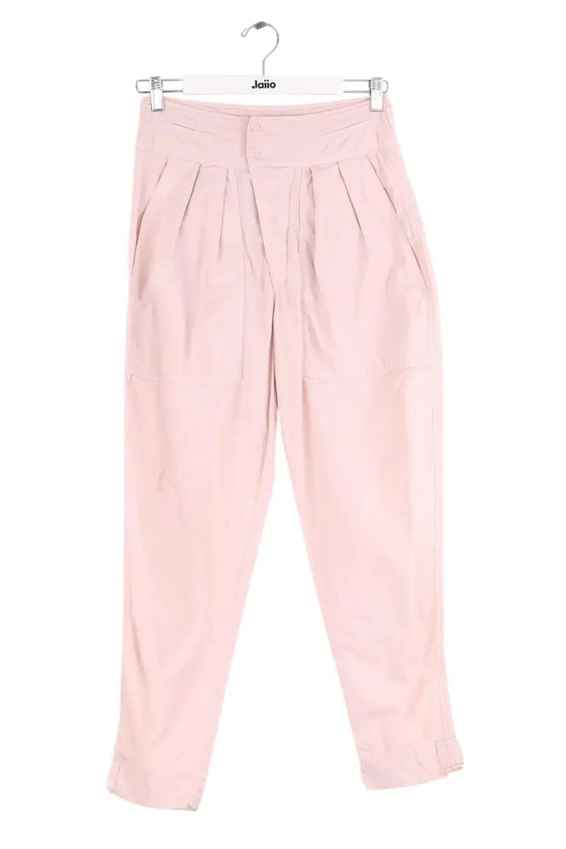 Pantalon Isabel Marant Étoile Rose en Coton, taille S - Seconde Main