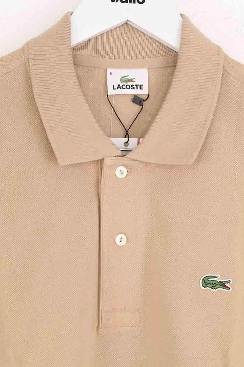 Polo Lacoste Beige en Coton