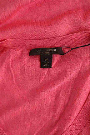 Robe Louis Vuitton Rose en Synthétique