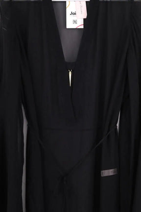 Robe Kaftan Agent Provocateur Noir en Soie