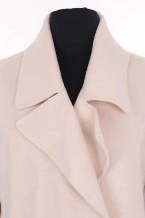 Manteau Gerard Darel Ecru en Laine