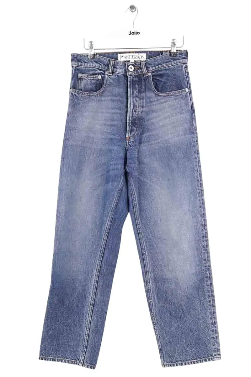 Jean droit JW Anderson Bleu en Coton, taille XS - Seconde Main