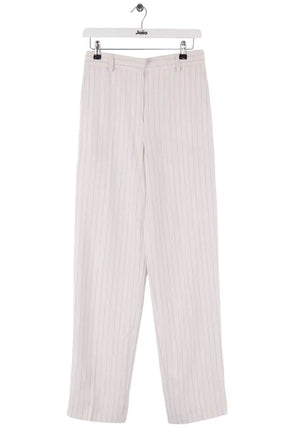 Pantalon Gerard Darel Blanc en Synthétique, taille S - Seconde Main