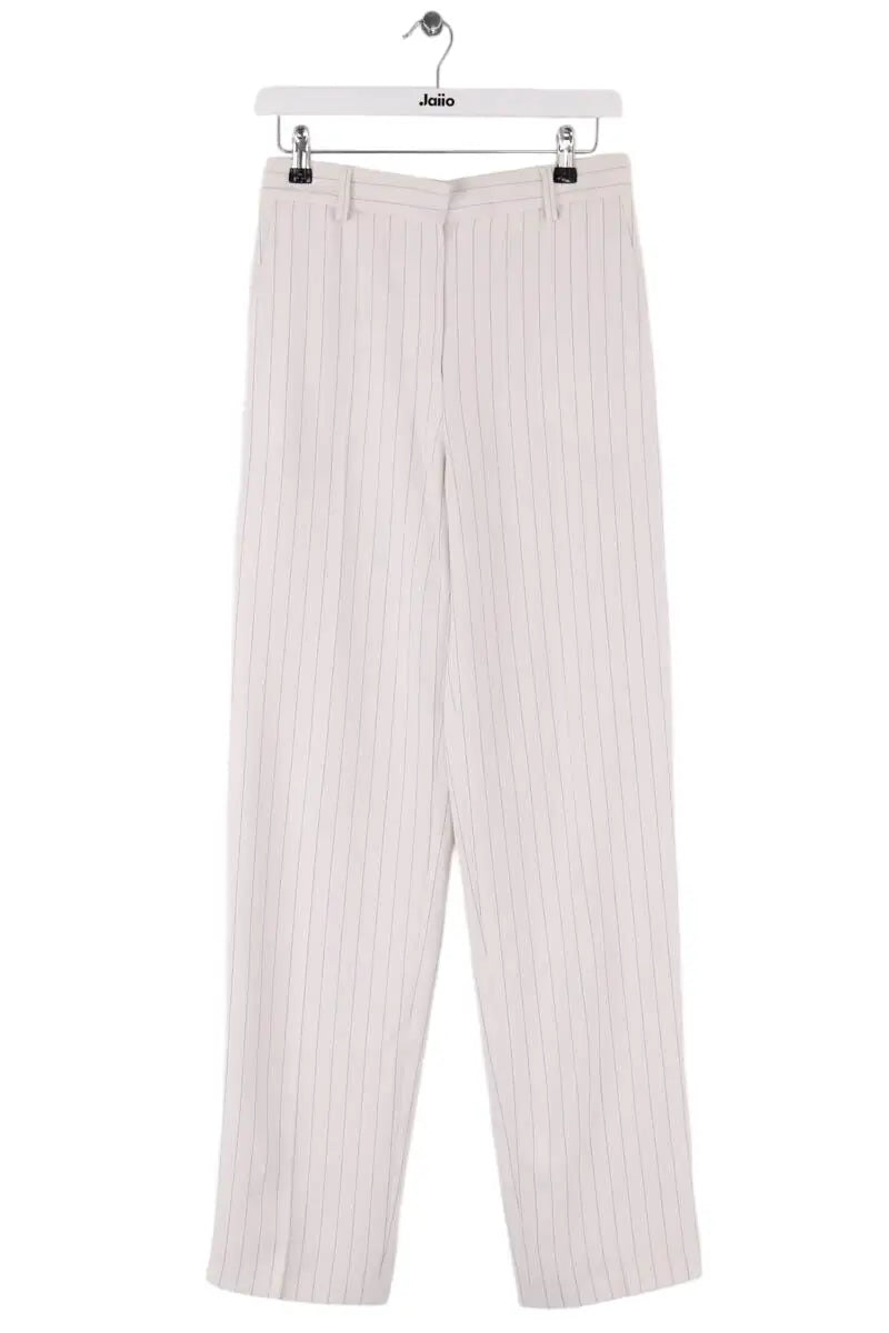 Pantalon Gerard Darel Blanc en Synthétique, taille S - Seconde Main