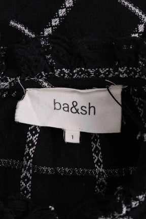 Blouse Ba&Sh Marine en Synthétique