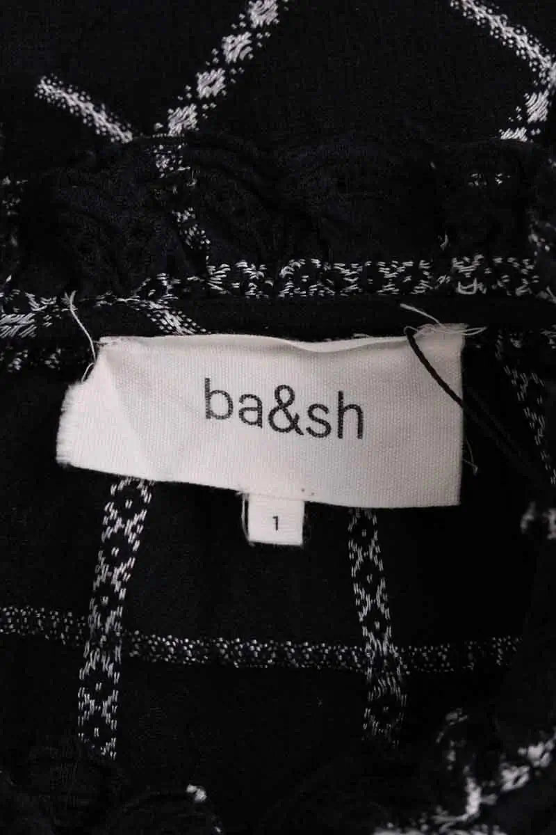 Blouse Ba&Sh Marine en Synthétique