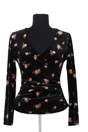 Top Rouje Noir en Synthétique, taille M - Seconde Main