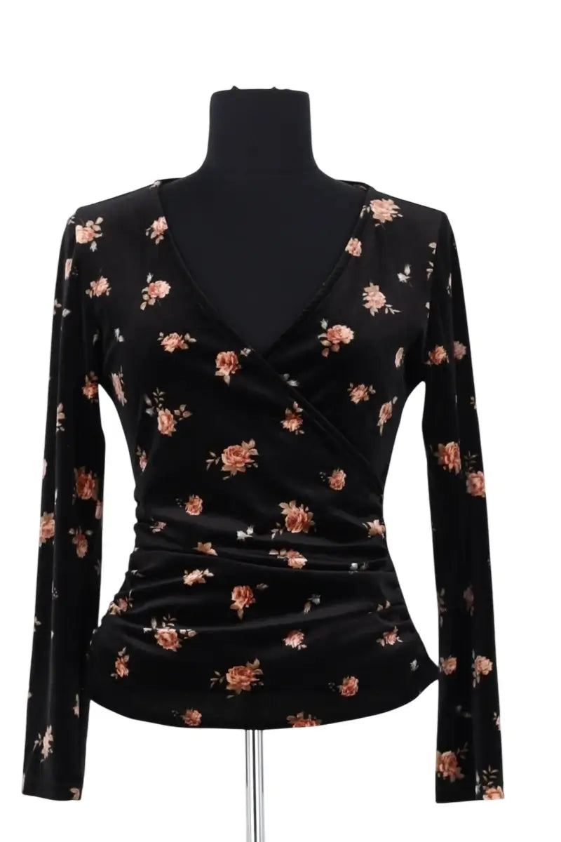 Top Rouje Noir en Synthétique, taille M - Seconde Main