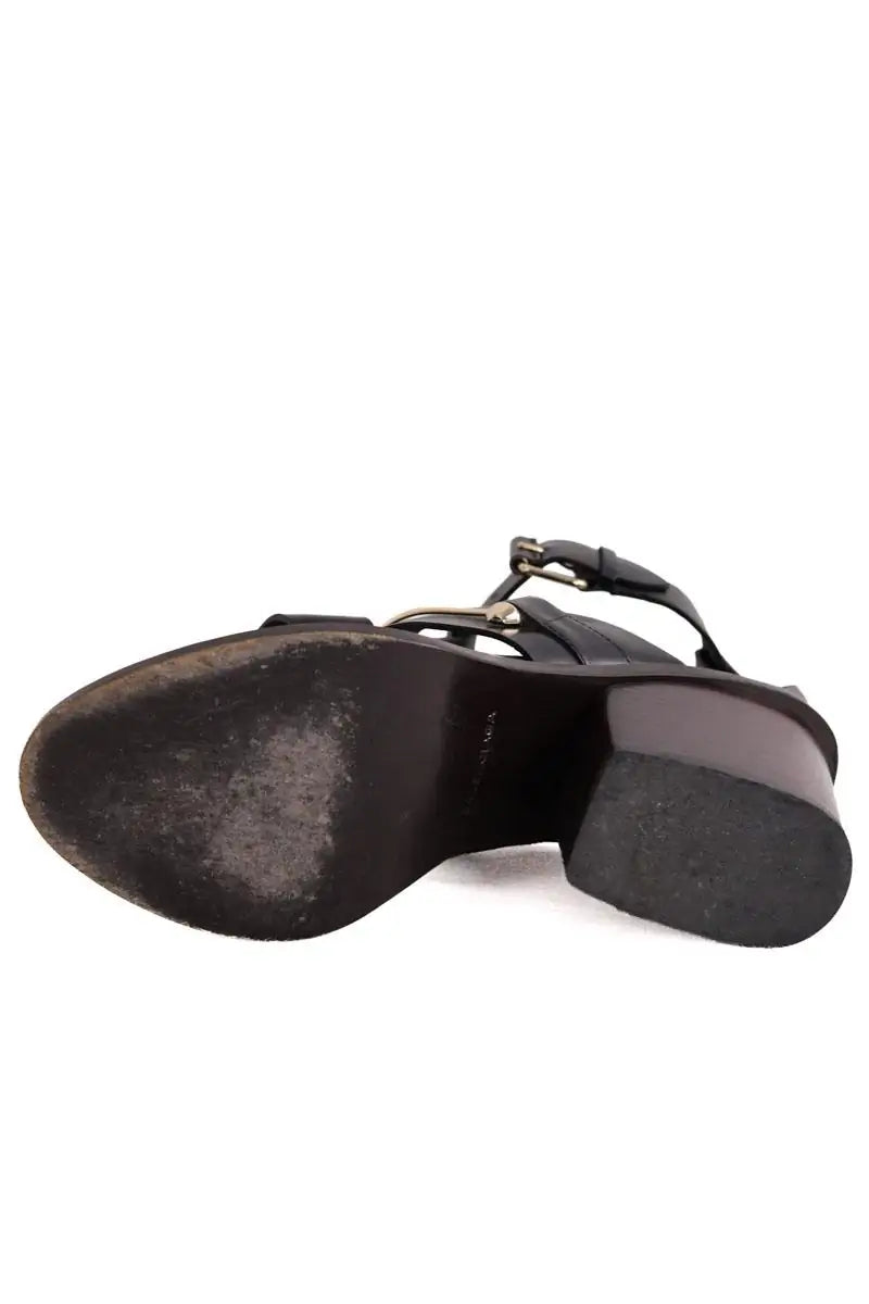 Talons Balenciaga Noir en Cuir